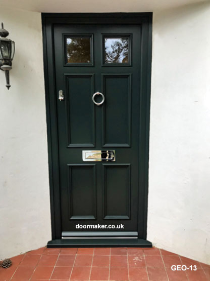 georgian style front door and frame