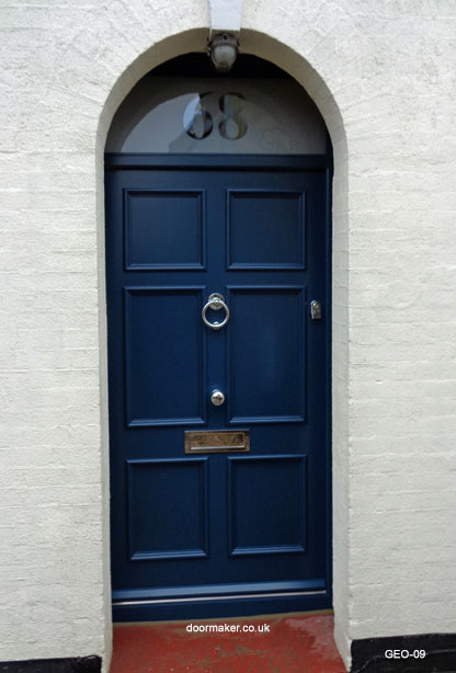 hague blue front door georgian