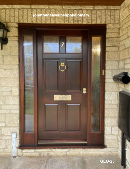 georgian front door iroko