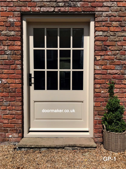 glazed panel door 12 pane